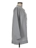 Lands' End 100% Polyester Solid Gray Long Sleeve Blouse Size 8 - photo 4