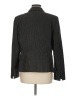 Kasper 100% Polyester Chevron-herringbone Gray Blazer Size M - photo 2