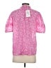 Banjanan Pink Short Sleeve Blouse Size S - photo 2