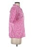 Banjanan Pink Short Sleeve Blouse Size S - photo 4