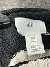 H&M Stripes Black Turtleneck Sweater Size M - photo 7