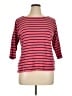 L.L.Bean 100% Cotton Pink 3/4 Sleeve Top Size XL - photo 1