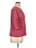 L.L.Bean 100% Cotton Pink 3/4 Sleeve Top Size XL - photo 4