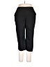 Alfred Dunner Solid Black Active Pants Size 12 - photo 1