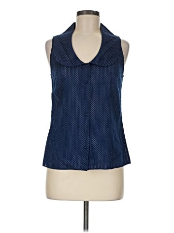 Ann Taylor Sleeveless Button-Down Shirt (view 1)