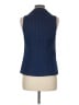 Ann Taylor Blue Sleeveless Button-Down Shirt Size 6 - photo 2