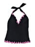 Profile Hearts Black Swimsuit Top Size S (estimated) - photo 1