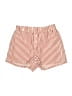 Happily Grey 100% Polyester Stripes Orange Shorts Size XS - photo 1