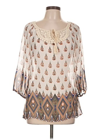 Moa Moa 3/4 Sleeve Blouse (view 1)