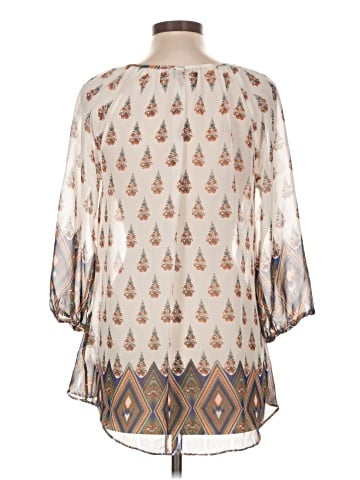 Moa Moa 3/4 Sleeve Blouse (view 2)