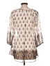 Moa Moa 100% Polyester Ivory 3/4 Sleeve Blouse Size L - photo 2