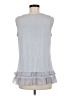 Logo Layers Gray Sleeveless Top Size M - photo 2