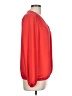 Chaus 100% Polyester Red Long Sleeve Blouse Size L - photo 4