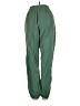Bobi 100% Cotton Solid Green Casual Pants Size S - photo 2