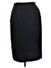 Leslie Fay 100% Polyester Solid Black Formal Skirt Size 10 - photo 2