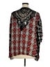 Angie 100% Rayon Black Red Kimono Size XL - photo 2