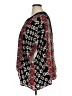 Angie 100% Rayon Black Red Kimono Size XL - photo 5