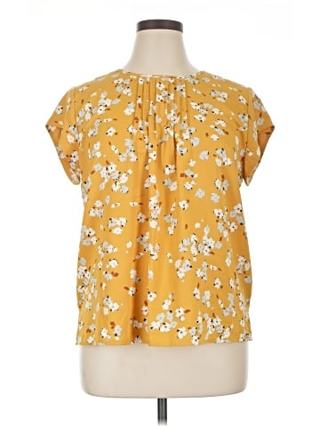 Monday Fun Short Sleeve Blouse (view 1)