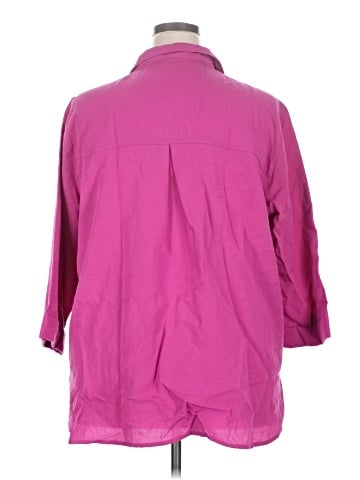 John Mark 3/4 Sleeve Button-Down Shirt (view 2)