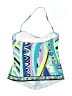 Apt. 9 Print Blue Swimsuit Top Size L - photo 2