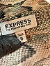 Express 100% Polyester Animal Print Gray 3/4 Sleeve Blouse Size XS - photo 7