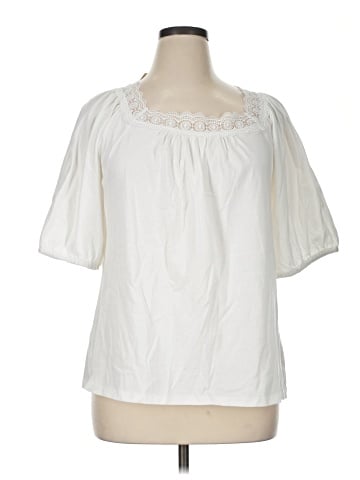 Talbots Short Sleeve Blouse (view 1)