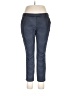 Kenar Checkered-gingham Blue Casual Pants Size 12 - photo 1