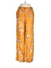 Gestuz Floral Orange Casual Pants Size L - photo 1