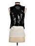 Wet Seal 100% Polyester Silver Sleeveless Top Size S - photo 2