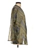 Sun & Shadow 100% Polyester Green Kimono Size S - photo 4