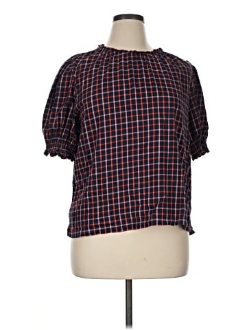 Free Assembly Short Sleeve Blouse (view 1)