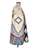 Venus 100% Polyester Graphic Blue Cocktail Dress Size M - photo 4