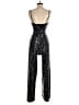 Emerald Sundae Metallic Silver Jumpsuit Size XXS - photo 2