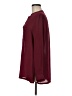Jaye.e. 100% Polyester Burgundy Long Sleeve Blouse Size M - photo 5