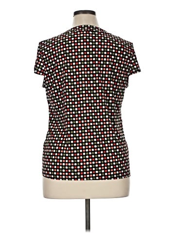 AK Anne Klein Short Sleeve Blouse (view 2)