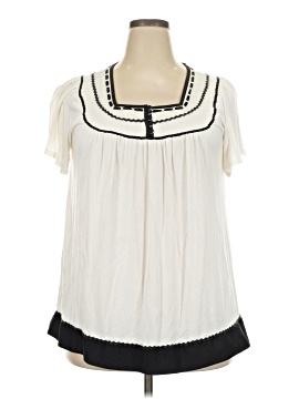 Madison Studio Short Sleeve Blouse
