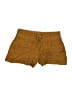 Athleta 100% Linen Solid Brown Shorts Size 4 - photo 1