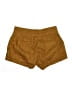 Athleta 100% Linen Solid Brown Shorts Size 4 - photo 2