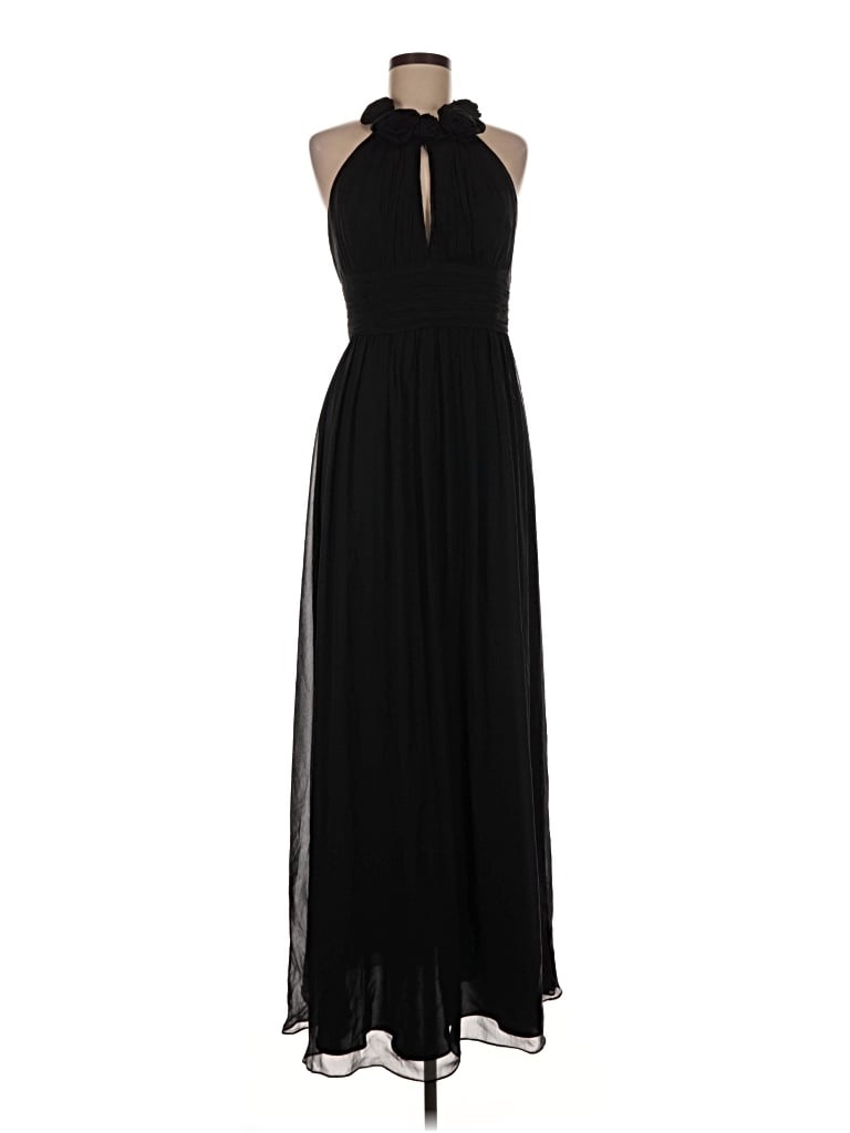 Pre-owned Donna Ricco Cocktail Dress In Black