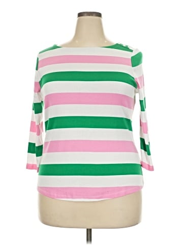 Charter Club 3/4 Sleeve T-Shirt (view 1)