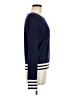 Equipment Stripes Blue Pullover Sweater Size M - photo 4