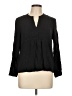 Levi's 100% Viscose Black Long Sleeve Blouse Size L - photo 1