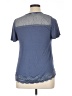 Rewind Blue Short Sleeve Top Size XL - photo 2