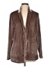 Bobi BLACK Solid Brown Coat Size L - photo 1