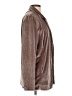 Bobi BLACK Solid Brown Coat Size L - photo 4