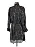 Isabel Marant 100% Polyester Print Gray Casual Dress Size Med (2) - photo 2