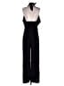 Amanda Uprichard 100% Polyester Solid Black Jumpsuit Size M - photo 2