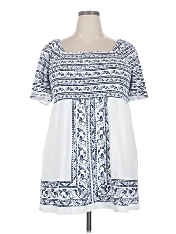 Woman Within Casual Dress (view 1)