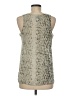 Sabine 100% Polyester Gray Sleeveless Blouse Size M - photo 2