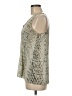Sabine 100% Polyester Gray Sleeveless Blouse Size M - photo 5
